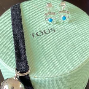 Tous Super Power with ceramic earrings